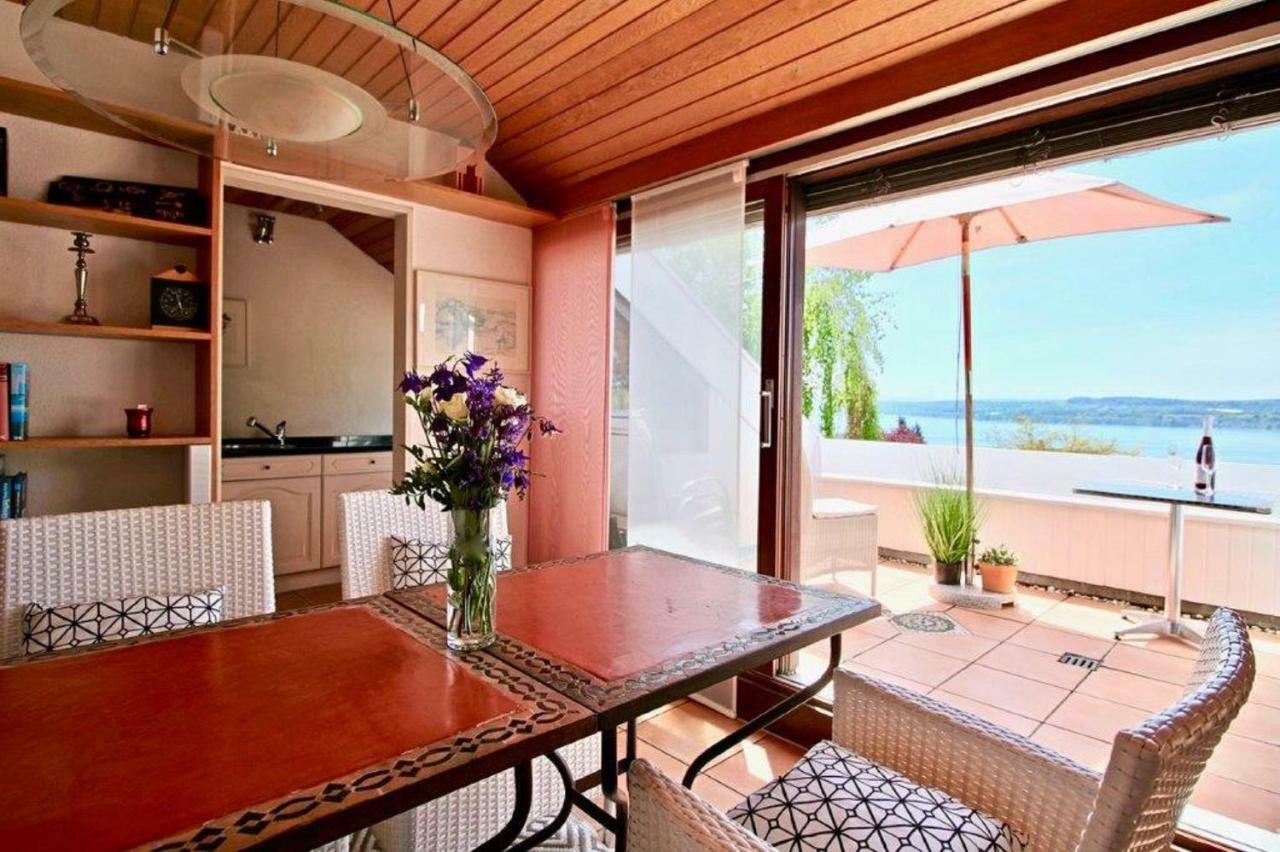 Ferienwohnung Mit Seeblick Und Dachterrasse In Ueberlingen 외부 사진