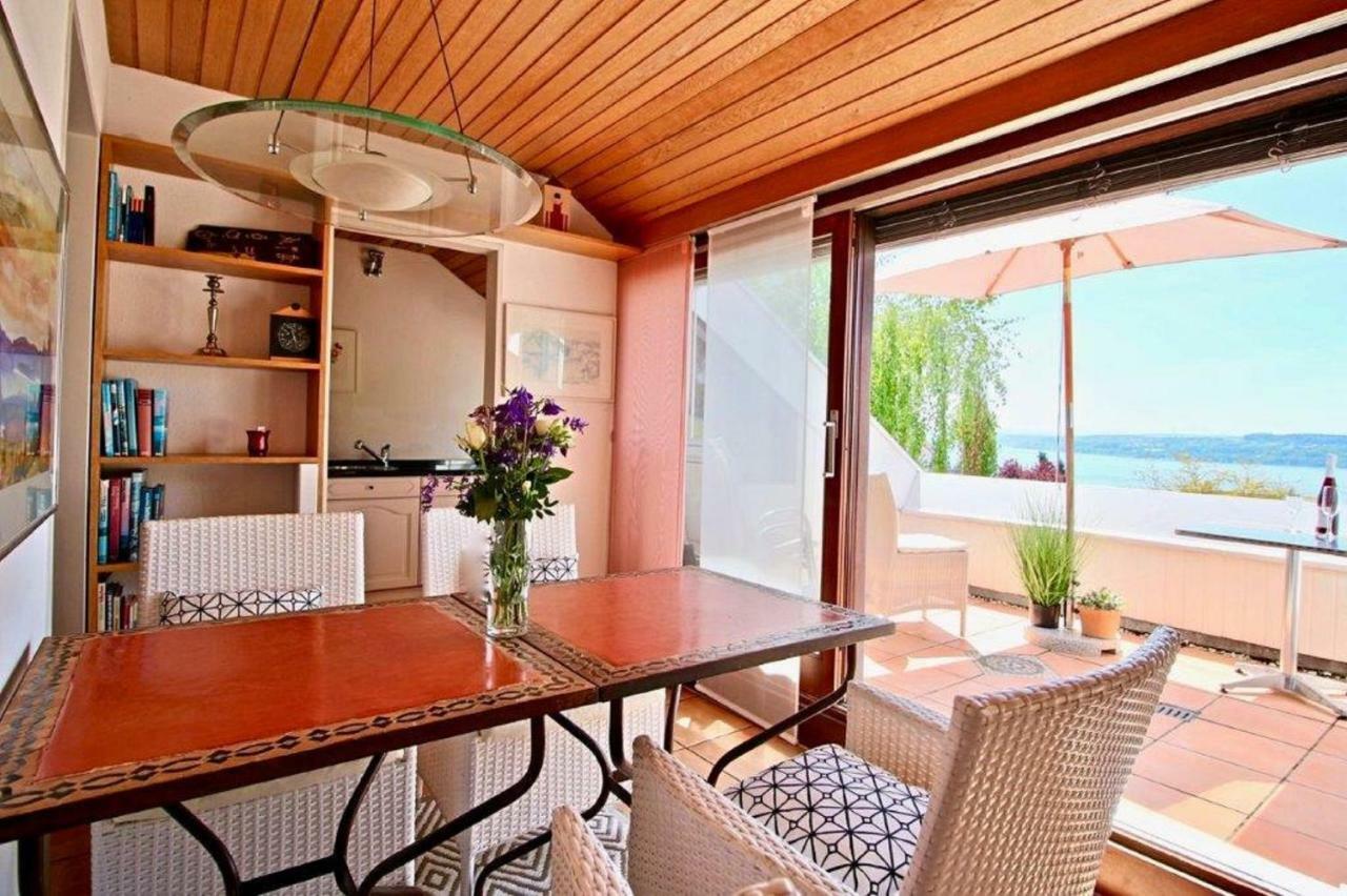 Ferienwohnung Mit Seeblick Und Dachterrasse In Ueberlingen 외부 사진